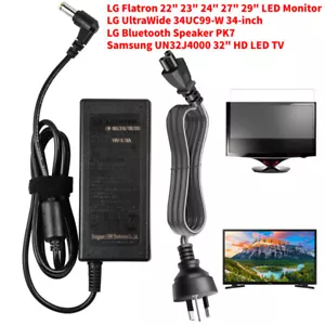 19V for LG LED LCD Monitor Widescreen HDTV Charger 20EN33S 20EN33SS ADS-40FSG-19 - Picture 1 of 9