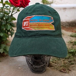MTV Rock 'N Jock Super Bowl XXXV Fitted Dad Hat Cap Tampa Flexfit NFL Rare - Picture 1 of 7