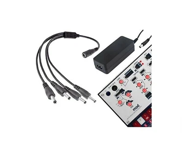 SHOCK ELECTRONIX SE350 4-way Distribution CABLE+9V Power FOR KORG KA350 Devices - Image 1 of 3