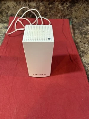 Linksys WHW01 White VelopSetup21C AC1300 Intelligent Mesh Dual-Band WiFi System - Image 1 of 4