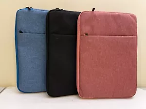Universal Laptop Sleeve Pouch Case Carry Bag 11" MacBook Air, HP, DELL, Lenovo - Picture 1 of 9