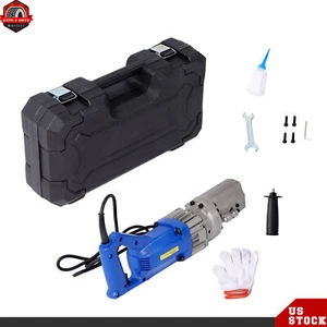 Cortador de barras de refuerzo portátil de 16 mm RC-16 5/8" capacidad de corte de barras de refuerzo eléctrico hidráulico - Imagen 1 de 12