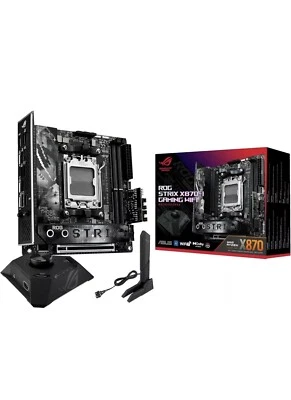 ASUS ROG STRIX X870-I GAMING WiFi, AMD X870, DDR5, AM5 PCIe 5.0, 2x M.2, 2.5G/W - Image 1 of 4