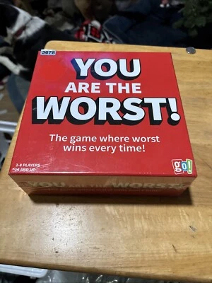 Go! Board Game "You Are the Worst!" Party Game NEW Factory Sealed Ages 16+ - Image 1 of 4