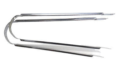 2 Bike Fender Braces Chrome 26 in Bicycle 26 x 2.125 Balloon Frame  - Image 1 of 3