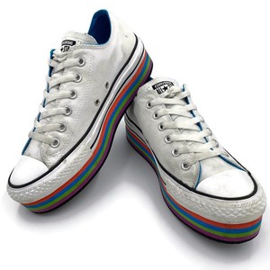 converse platform gray