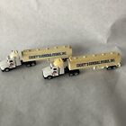 Die Cast Truck Casey’s General Store Tractor Trailer Lot Of 2 1:64 Scale