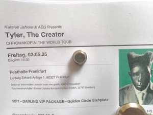 Tyler the creator Frankfurt Darling VIP Package Ticket Golden Circle - Bild 1 von 1