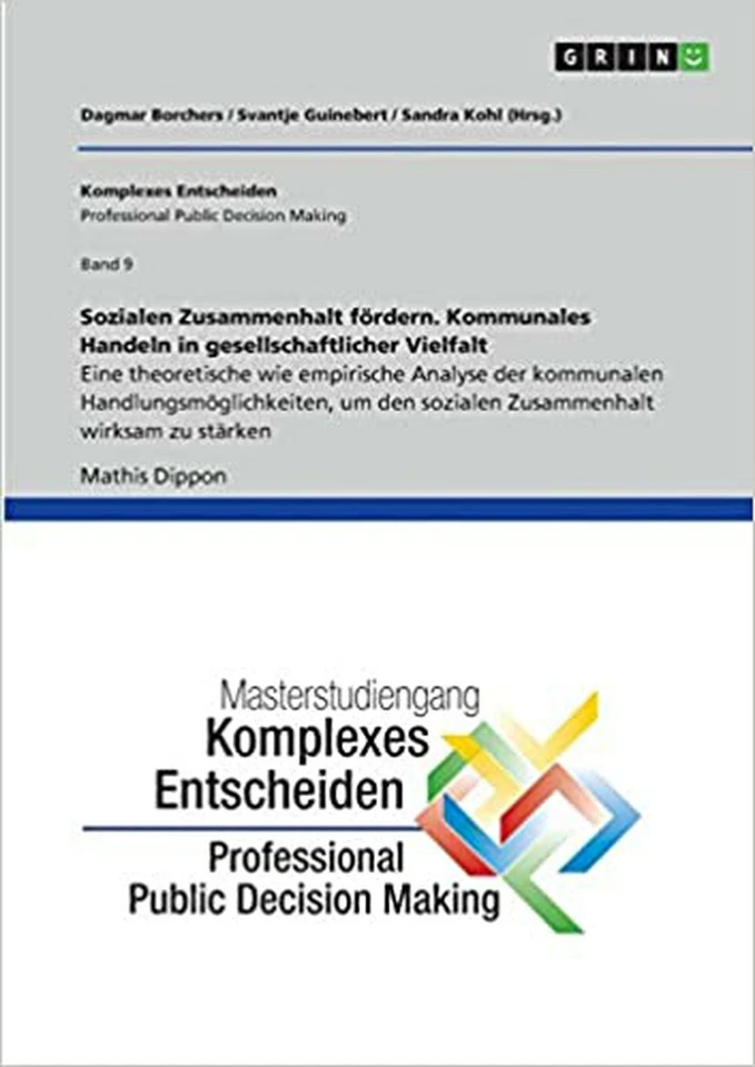 Sozialen Zusammenhalt fördern. Kommunales Handeln in gesellschaftlicher Vielf... - Image 1 of 1