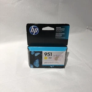 Genuine HP 951 Yellow Ink Cartridge CN052AN New & Factory Sealed Exp 09/2019 - Picture 1 of 5