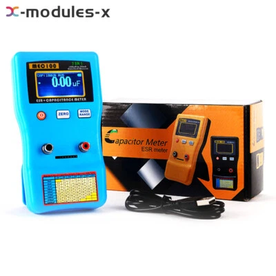MEC-100 High-precision Capacitance Analyzer ESR Meter Digital Display Auto Rang - Image 1 of 4
