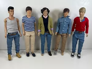 One Direction Collector Doll Set of 5 Harry Zayn Liam Louis Niall Hasbro 2012 - Picture 1 of 17