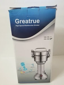 Greatrue Stainless Steel High-speed Spice Grinder Multifunction 110V - Picture 1 of 6