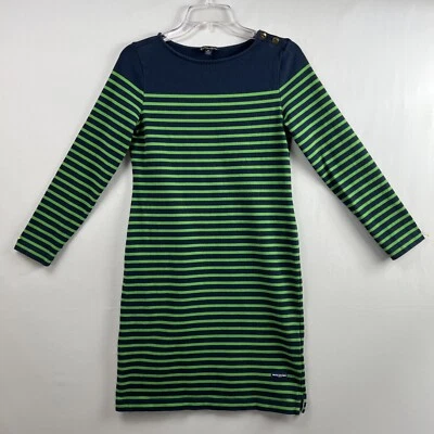 Vestido recto Brooks Brothers para mujer talla mediana cuello barco mínimo modesto preppy Foto 1 de 4