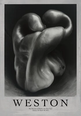 Pepper No. 30 - Edward Weston Museum of Modern Art NYC - Poster - Image 1 of 4