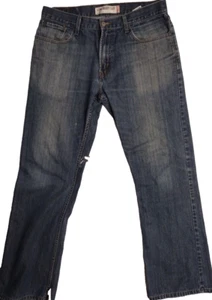 *lesen Levis 527 Jeans Herren 34 x 32 blau Low Bootcut Denim Western Cowboy Rodeo - Bild 1 von 15