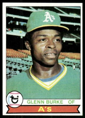 1979 Topps Glenn Burke #163 Oakland Athletics - Image 1 of 2