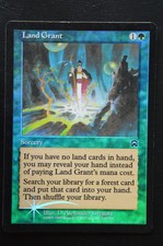 Magic The Gathering MTG LAND GRANT FOIL Mercadian Masques LP Lightly Played