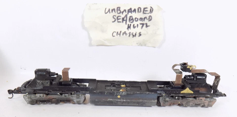 VTG / HO / UNBRANDED / SEABOARD #6172 / DIESEL LOCOMOTIVE / CHASSIS / PARTS - Image 1 of 4