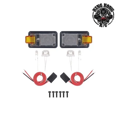 Kingkong RC Turn Head Lights Searchlight for 1/10 1/12 1/14 Crawler Dump Truck - Image 1 of 4
