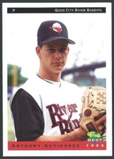 1993 Classic Best Quad City River Bandits Minor League Baseball Card PICK Player
