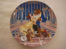 Walt Disney "Love's First Dance" Knowles Bradex Plate, 7 3/4" Diameter