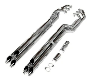 Cobra 6-into-6 Drag 2" Chrome Exhaust System (1269) - Picture 1 of 2