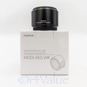 New Fujifilm MCEX-45G WR Macro Extension Tube for GF lenses, MSRP $329 - Picture 1 of 1