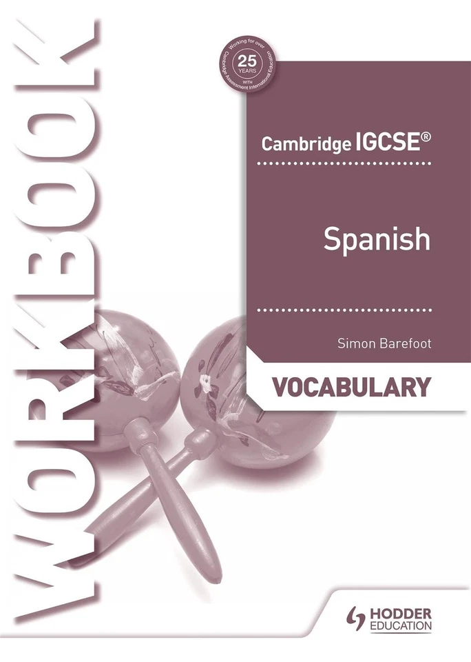 Cambridge Igcse Spanish Vocabulary Workbook by Simon Barefoot (English) Paperbac - Image 1 of 1