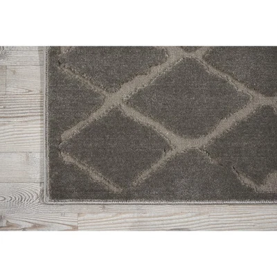 Tapete de área Nourison Gleam diamante - Imagem 1 de 4