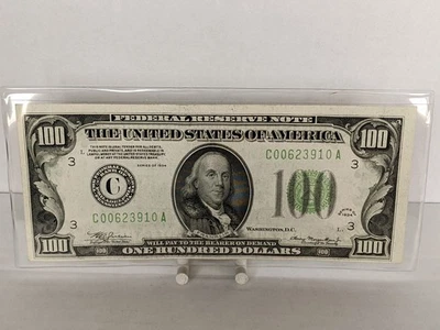 1934 $100 Federal Reserve Note Choice AU+ #497 - Image 1 of 4
