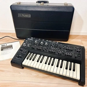 Roland SH-1 Analog Synthesizer mit Hardcase getestet funktioniert Japan FedEx GS03 15.0 - Bild 1 von 18