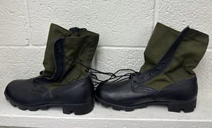 Stivali vintage anni 70 80 RO Search combattimento militare giungla protezione punta 9,5 W - Foto 1 di 8
