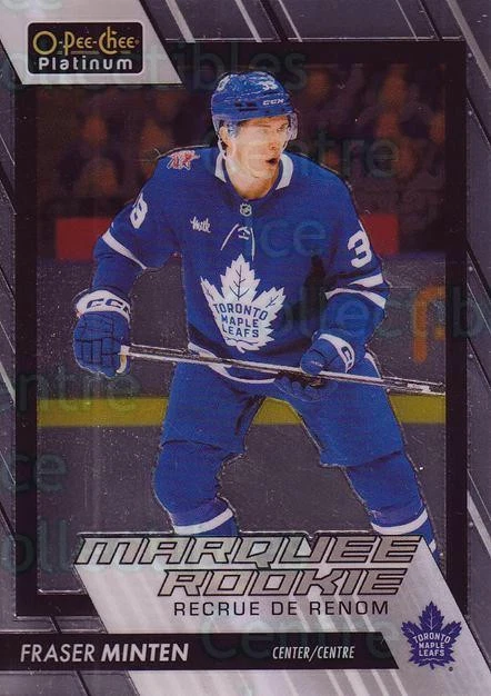 2023-24 O-Pee-Chee Platinum #296 Fraser Minten - Image 1 of 1