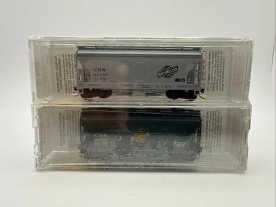N Scale MTL Micro Trains #92102 Chicago & North Western (2 Pack) 1998 NEW HTF - Image 1 of 4