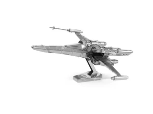 Star Wars Force Awakens Poe Dameron's X-Wing Fighter 3D Metal Model Kit Fasci... - Picture 1 of 6