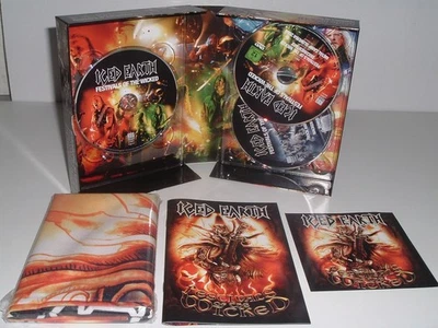 ICED EARTH - FESTIVALS OF THE WICKED - CD + 2 DVD Limited Deluxe Box  (2011) - Bild 1 von 4