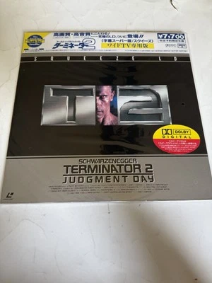 Terminator 2 Judgment Day Squeeze Laserdisc LD Japan WS AC-3 PILF-2187 W/Obi EX - Image 1 of 4