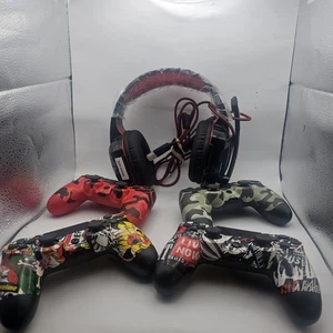 Paquete de 4 mandos y auriculares ps4 - Imagen 1 de 9