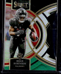 Troquelados Panini Select #180 Bijan Robinson Prizms negros y verdes 2023 - Imagen 1 de 2