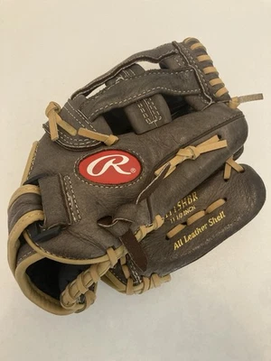 Rawlings H115HBR Youth Baseball Glove 11.5 Highlight Series All Leather RHT READ - Image 1 of 4