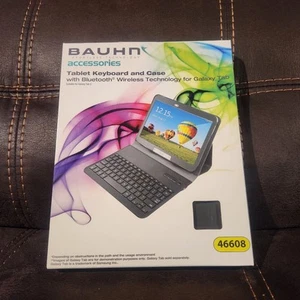 Bauhn Tablet keyboard and case W/ Bluetooth Wireless Technology for Galaxy Tab 3 - Picture 1 of 8