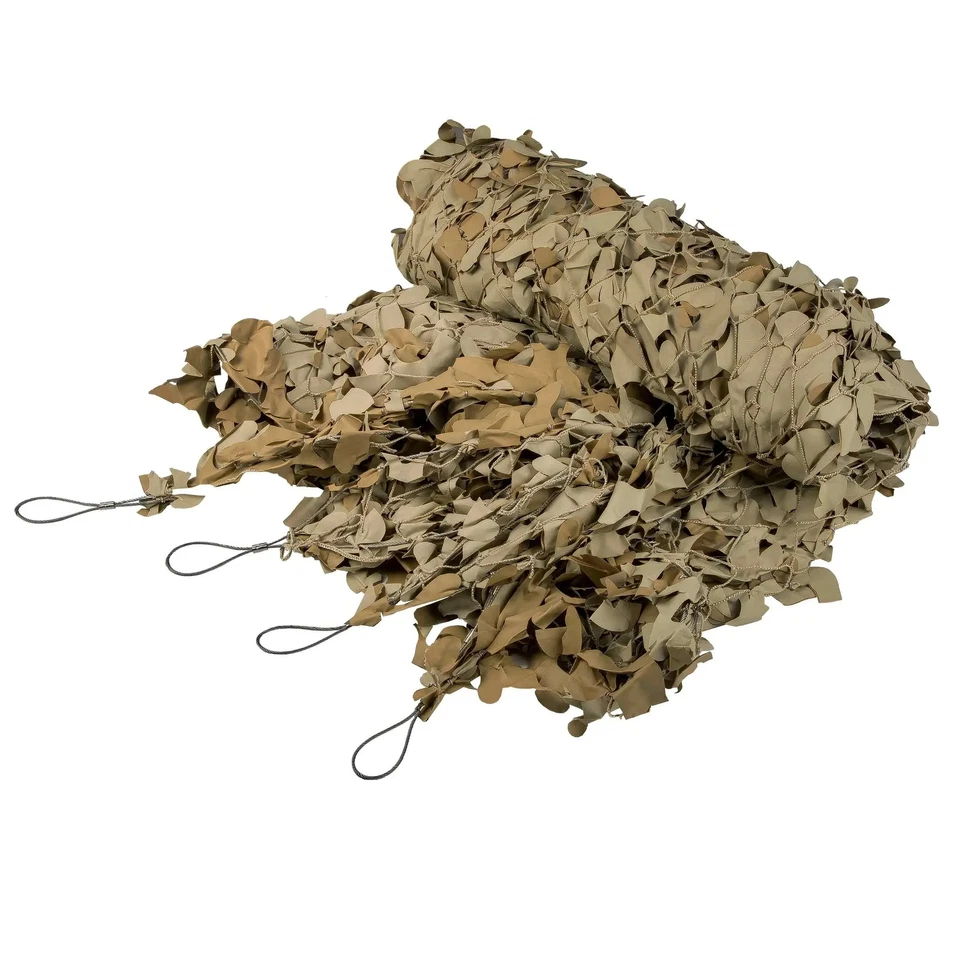 Camo Systems Tarnnetz Broadleaf Shade Sail 3x3 M Desert