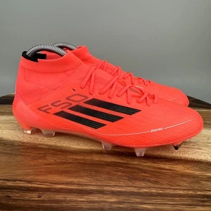 Adidas F50 Elite Mid FG Women's Size 11 Vivid Horizon Pack Soccer Cleats Pink - Picture 1 of 8