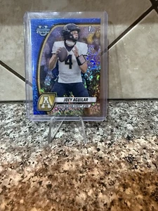 Bowman University 2024 cromo - Joey Aguilar #103 refractor azul/199 (RC) - Imagen 1 de 2