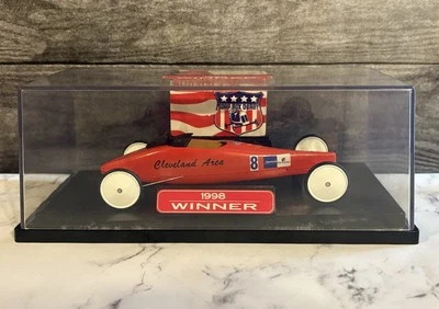 NYLINT 1/12 DOWNHILL HEROES 1998 SOAP BOX DERBY WINNER CLEVELAND AREA - Image 1 of 4