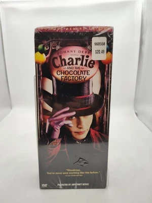РЕДКАЯ-Чарли и шоколадная фабрика-2005-DVD-2 диск Deluxe издание-J Depp новый - Изображение 1 из 4