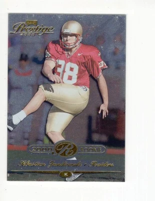 2000 Playoff Prestige Sebastian Janikowski (FC) #279 Raiders /2500 Free Shipping - Image 1 of 2