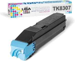 Toner for Kyocera TASKalfa 3550ci, 3551ci,TK-8307,Copystar TK-8309 (Cyan) - Picture 1 of 5