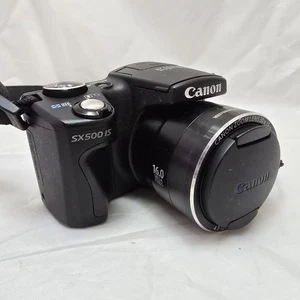 Canon Powershot SX500 IS Digital Camera Made In Japan - Picture 1 of 17